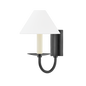 Lenore Wall Sconce in Soft Black Finish