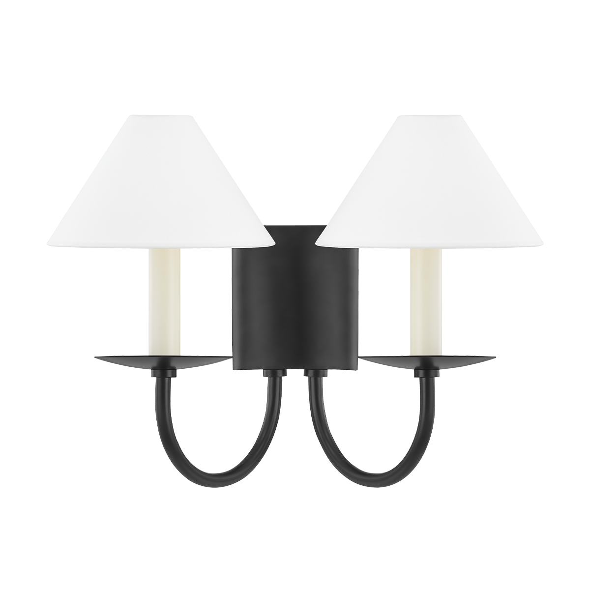 Lenore Wall Sconce in Soft Black Finish