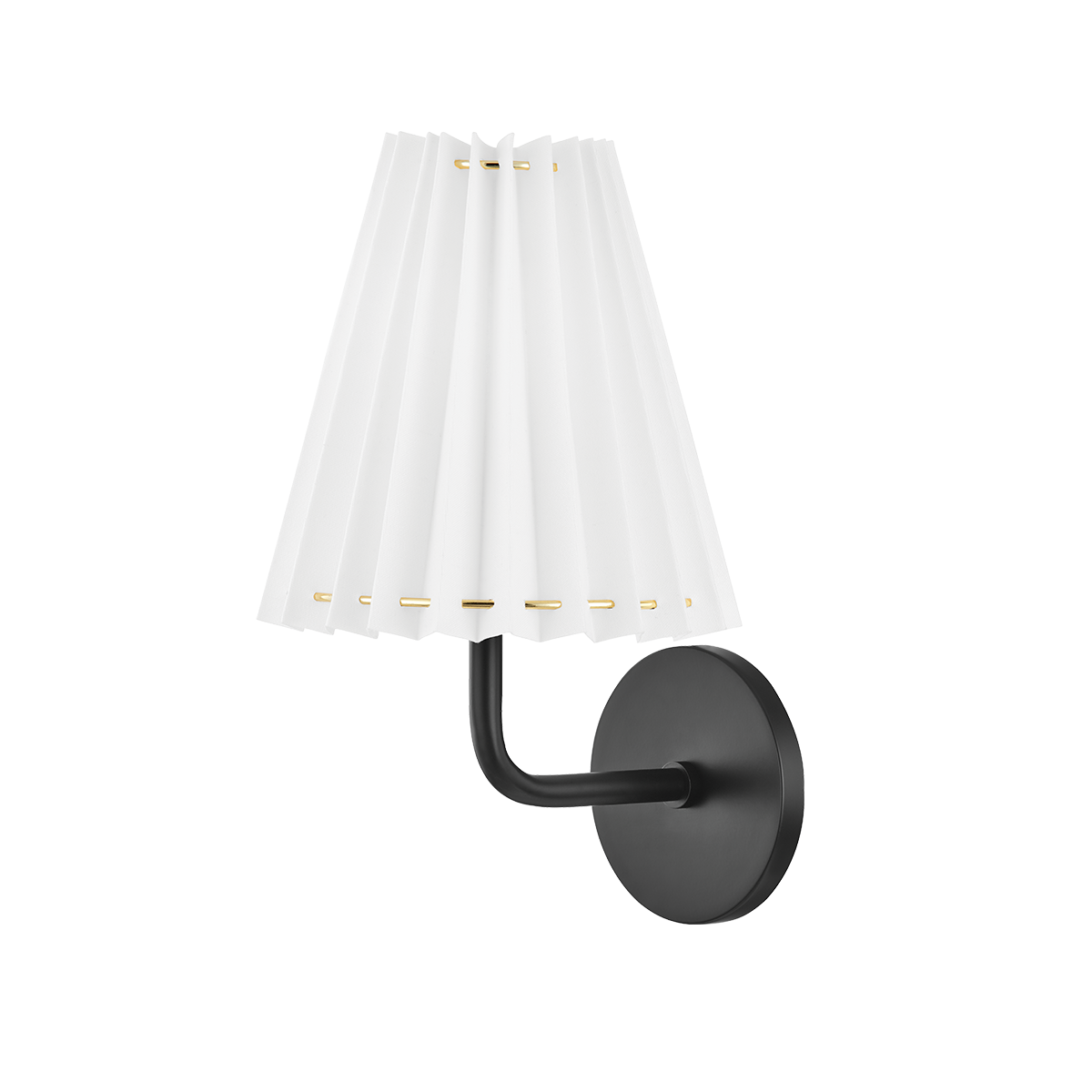 Demi Wall Sconce in Soft Black Finish
