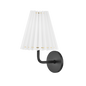 Demi Wall Sconce in Soft Black Finish