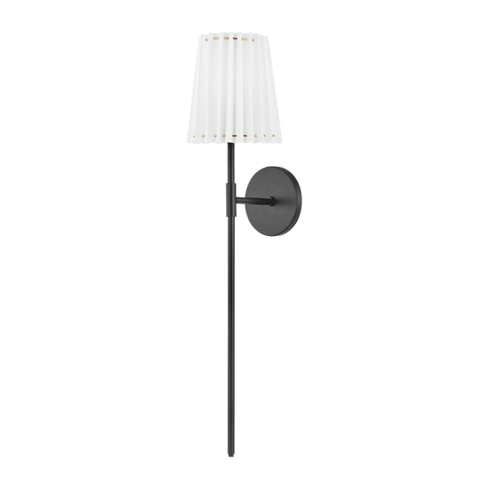 Demi Wall Sconce in Soft Black Finish