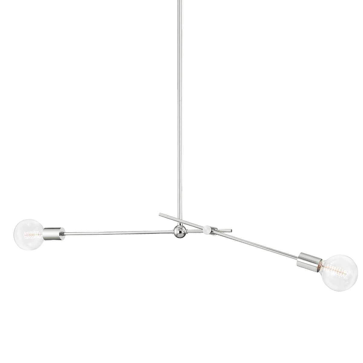 Gale Pendant in Polished Nickel Finish