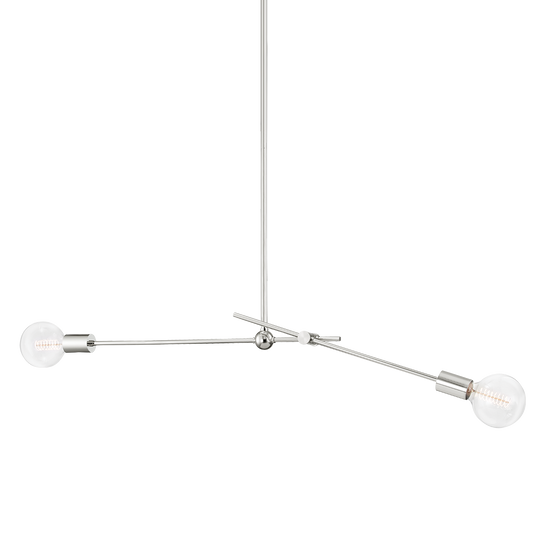 Gale Pendant in Polished Nickel Finish
