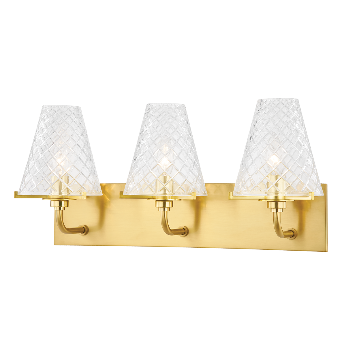 Irene Bath and Vanity in Aged Brass Finish