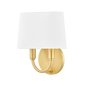 Clair Wall Sconce in Aged Brass Finish
