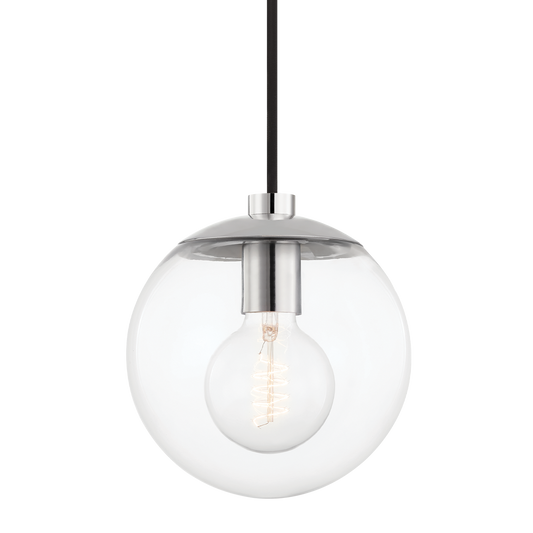 Meadow Pendant in Polished Nickel Finish