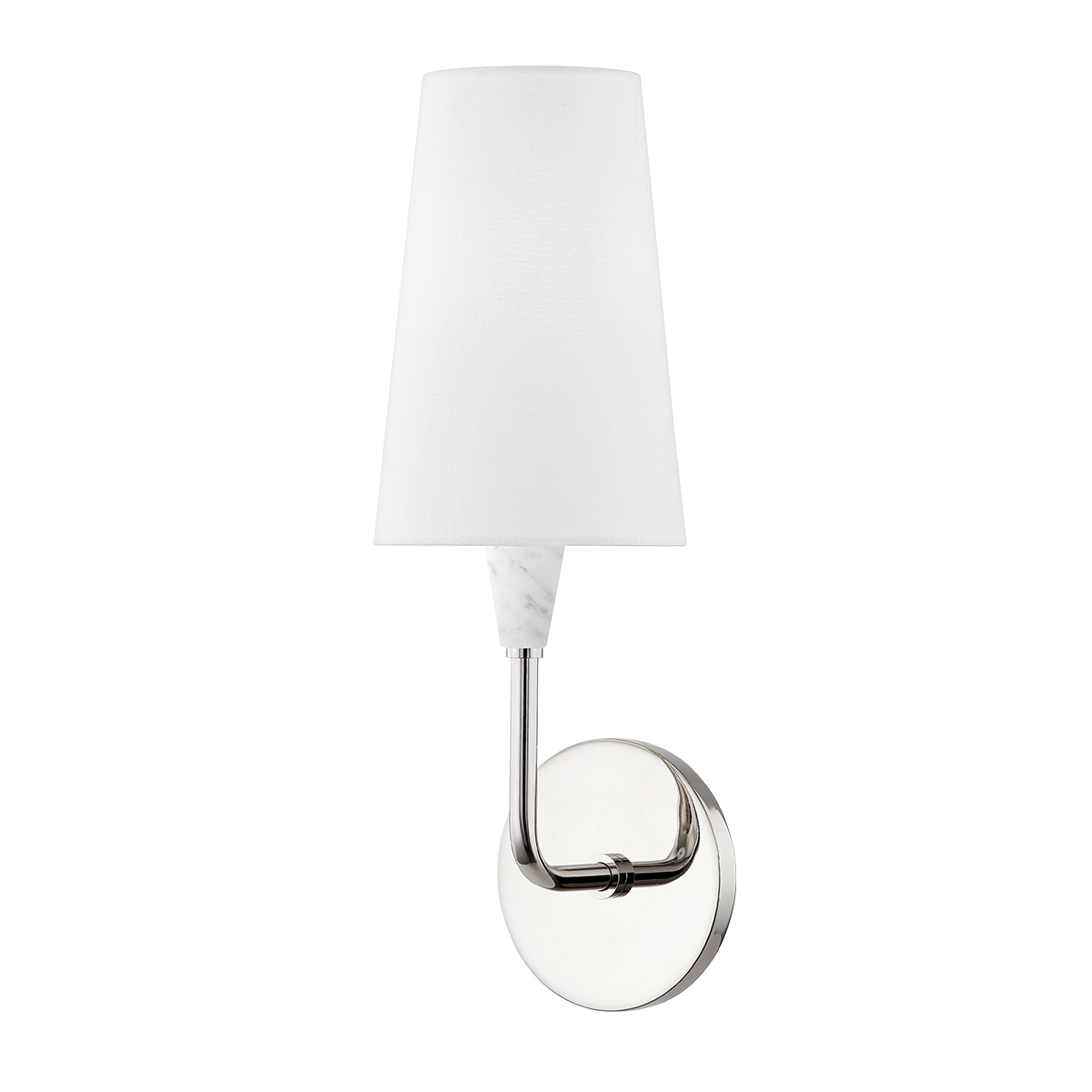 Janice Wall Sconce in Polished Nickel Finish