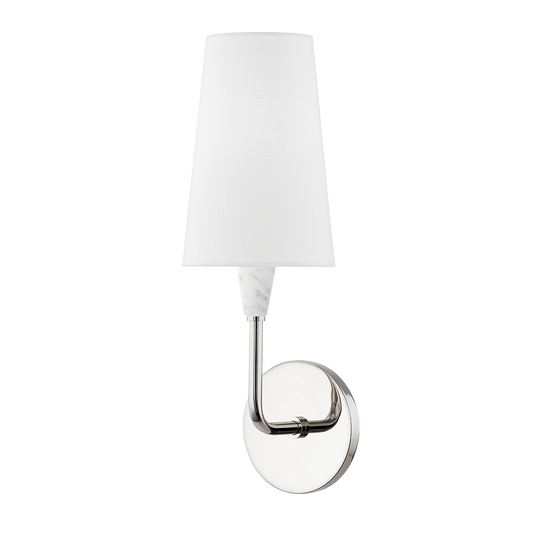 Janice Wall Sconce in Polished Nickel Finish