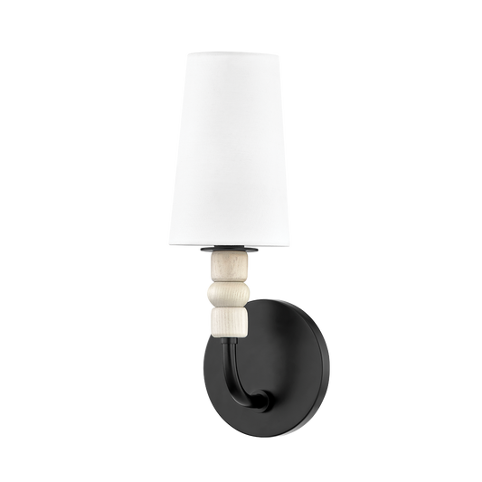 Casey Wall Sconce in Soft Black Finish