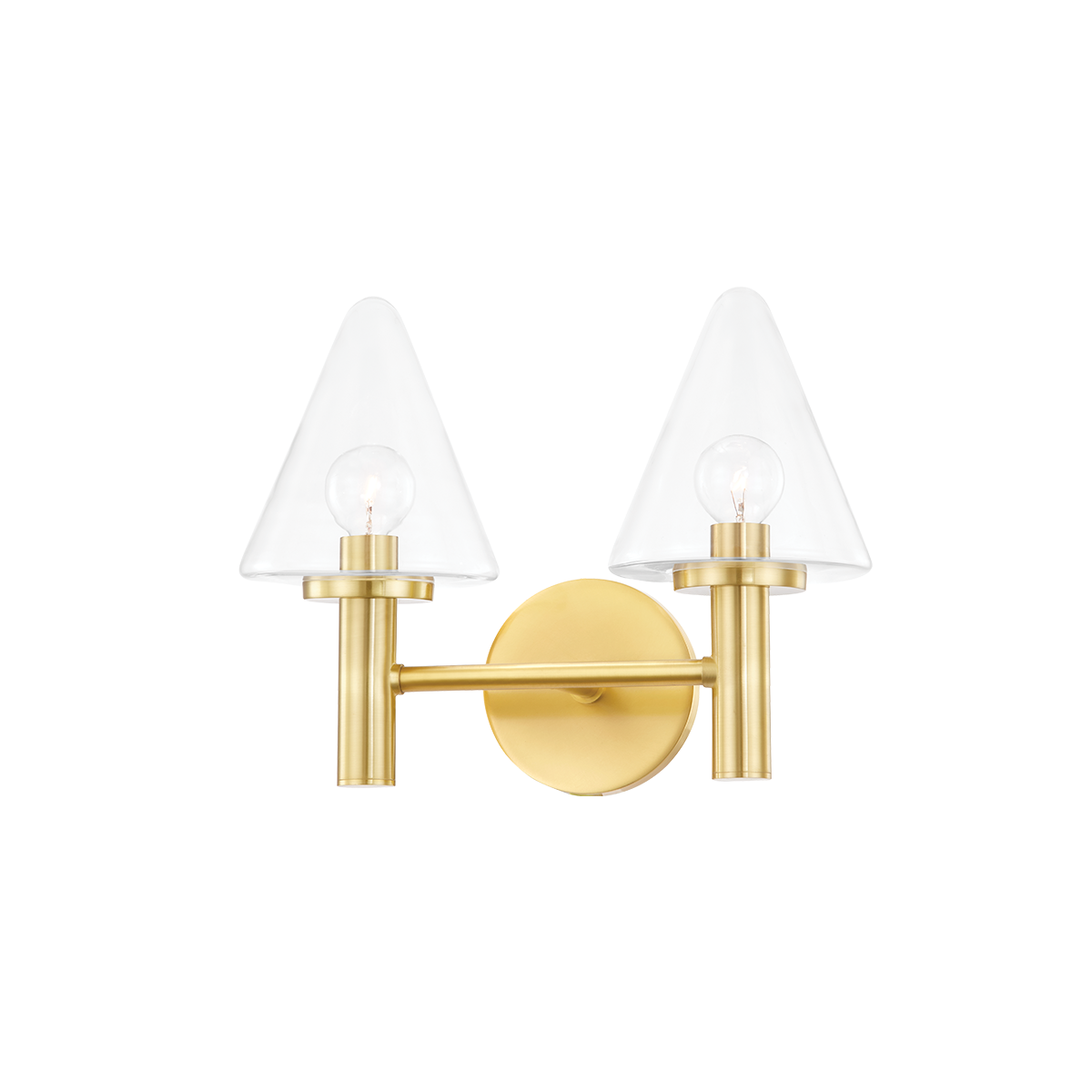 Connie Bath and Vanity in Aged Brass Finish