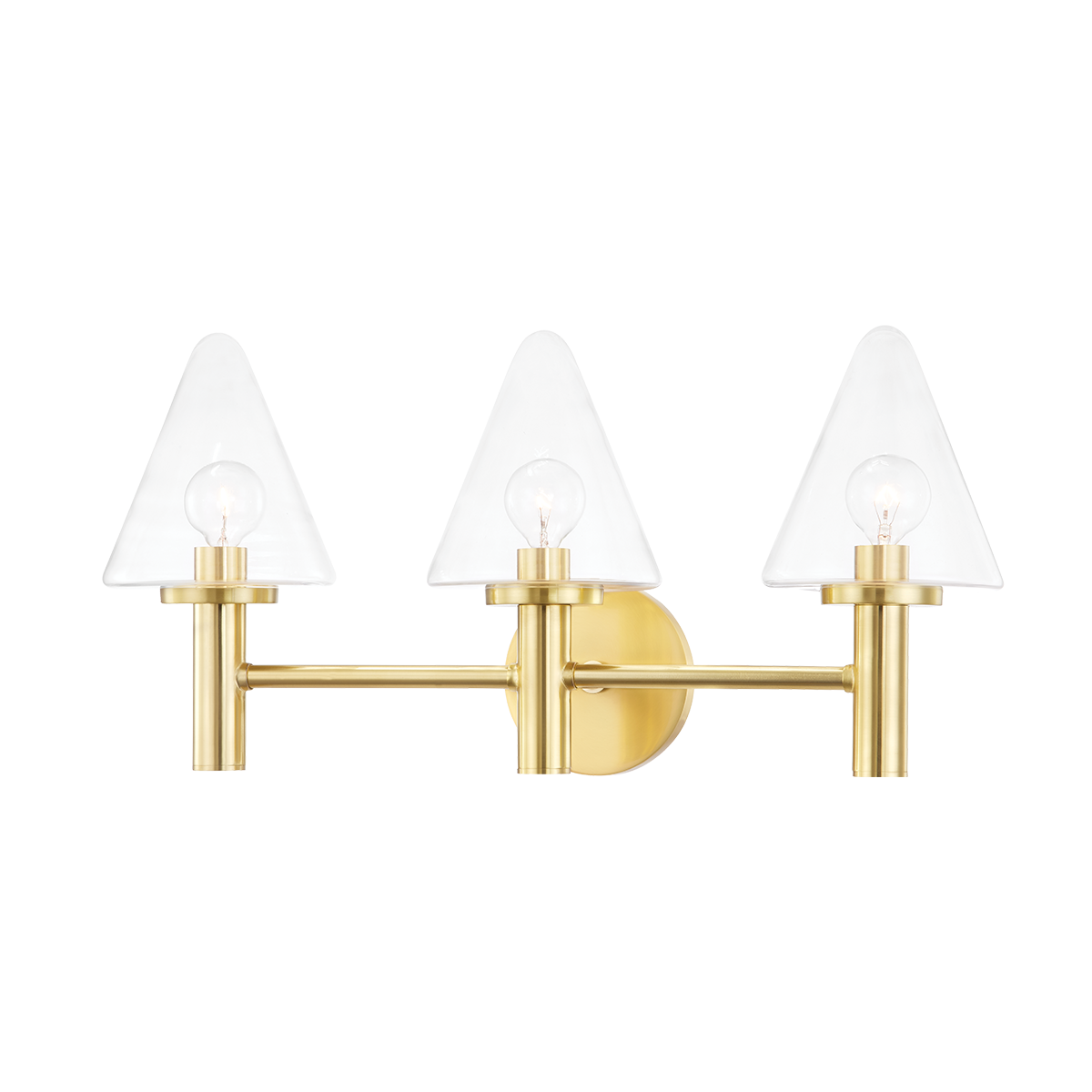 Connie Bath and Vanity in Aged Brass Finish