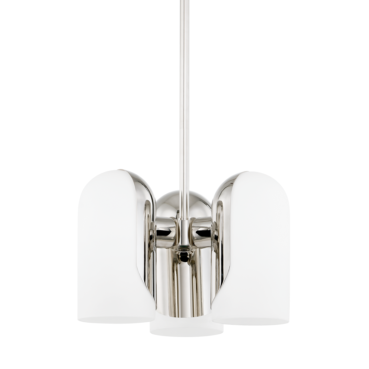 Mabel Pendant in Polished Nickel Finish