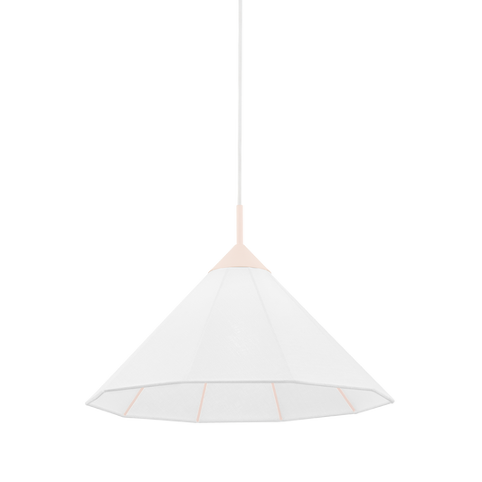 Gloria Pendant in Robins Egg Blue Finish