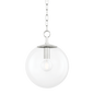 Juliana Pendant in Polished Nickel Finish