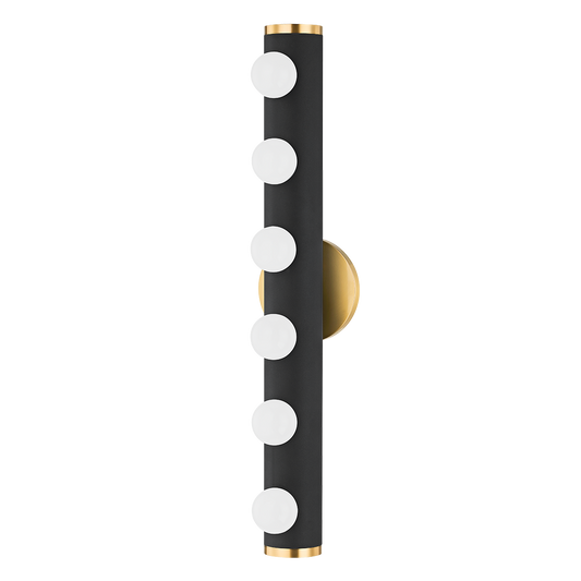 Penny Bath and Vanity in Aged Brass Finish