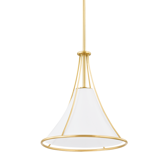 Madelyn Pendant in Aged Brass Finish