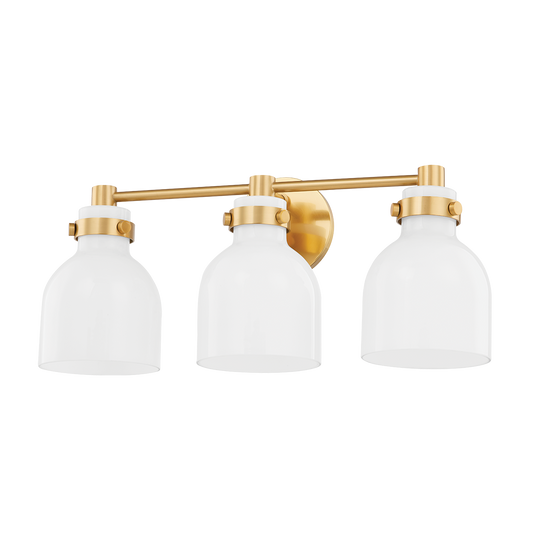 Elli Bath and Vanity in Aged Brass Finish