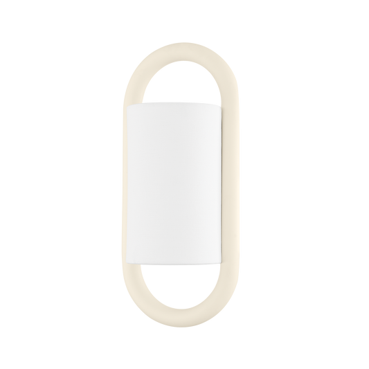 Wynter Wall Sconce in TEXTURED CREAM Finish