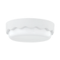 Wave Flush Mount in CERAMIC MATTE WHITE Finish