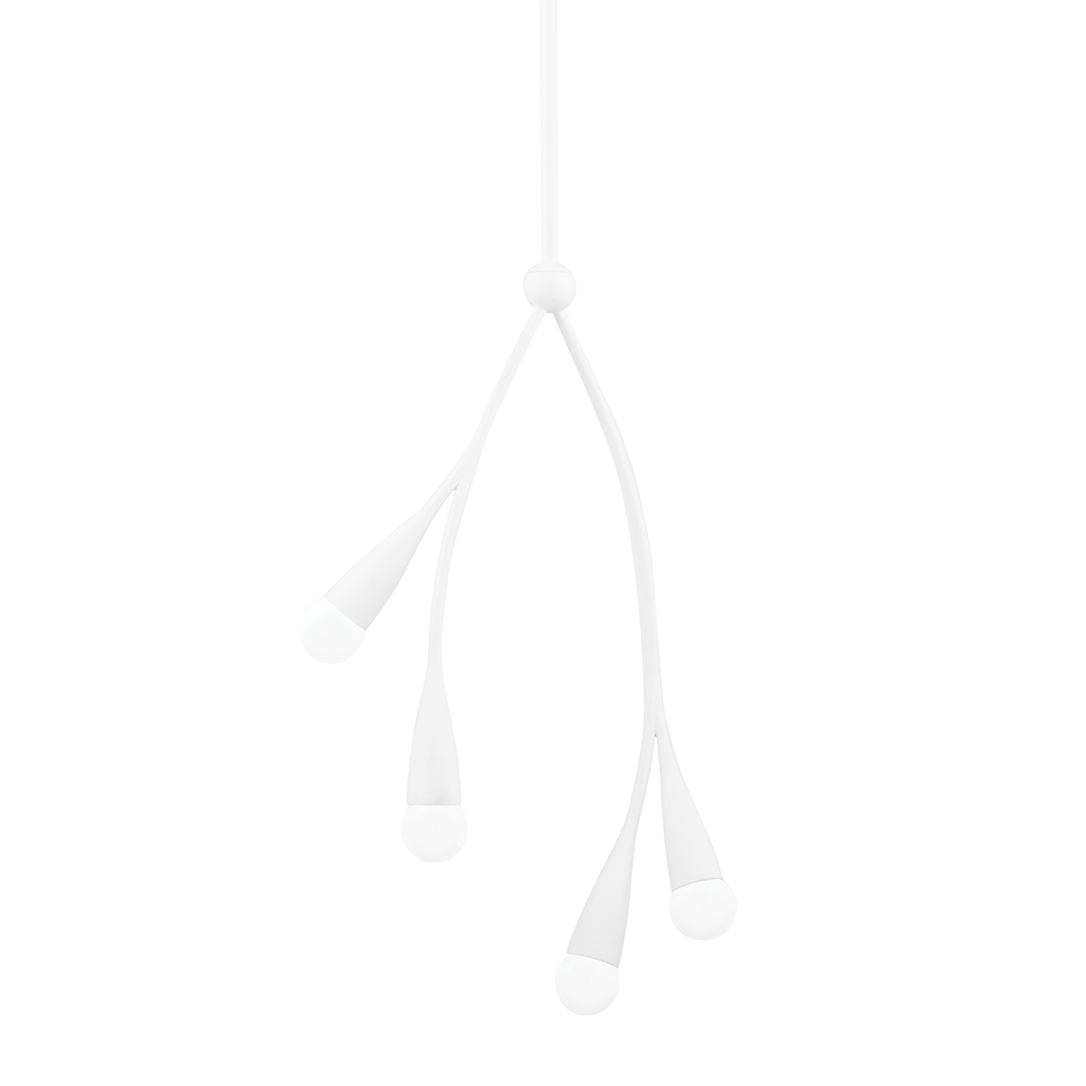 Elsa Pendant in TEXTURED WHITE Finish