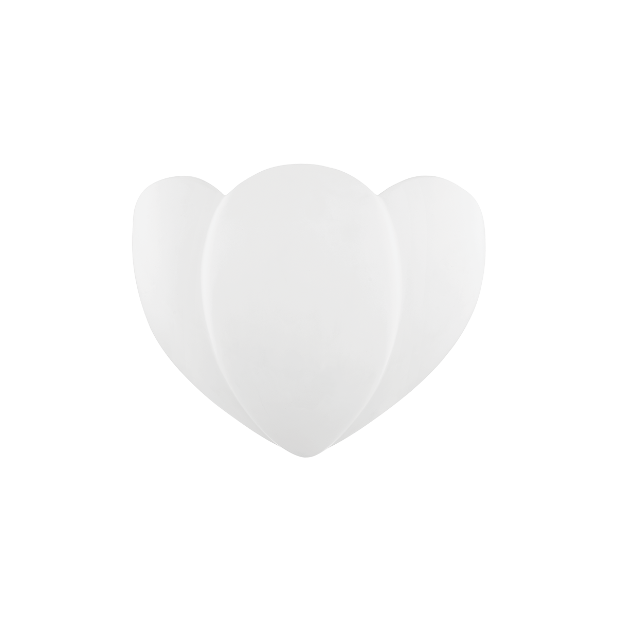 Tuli Wall Sconce in AGED BRASS/CERAMIC SATIN WHITE Finish