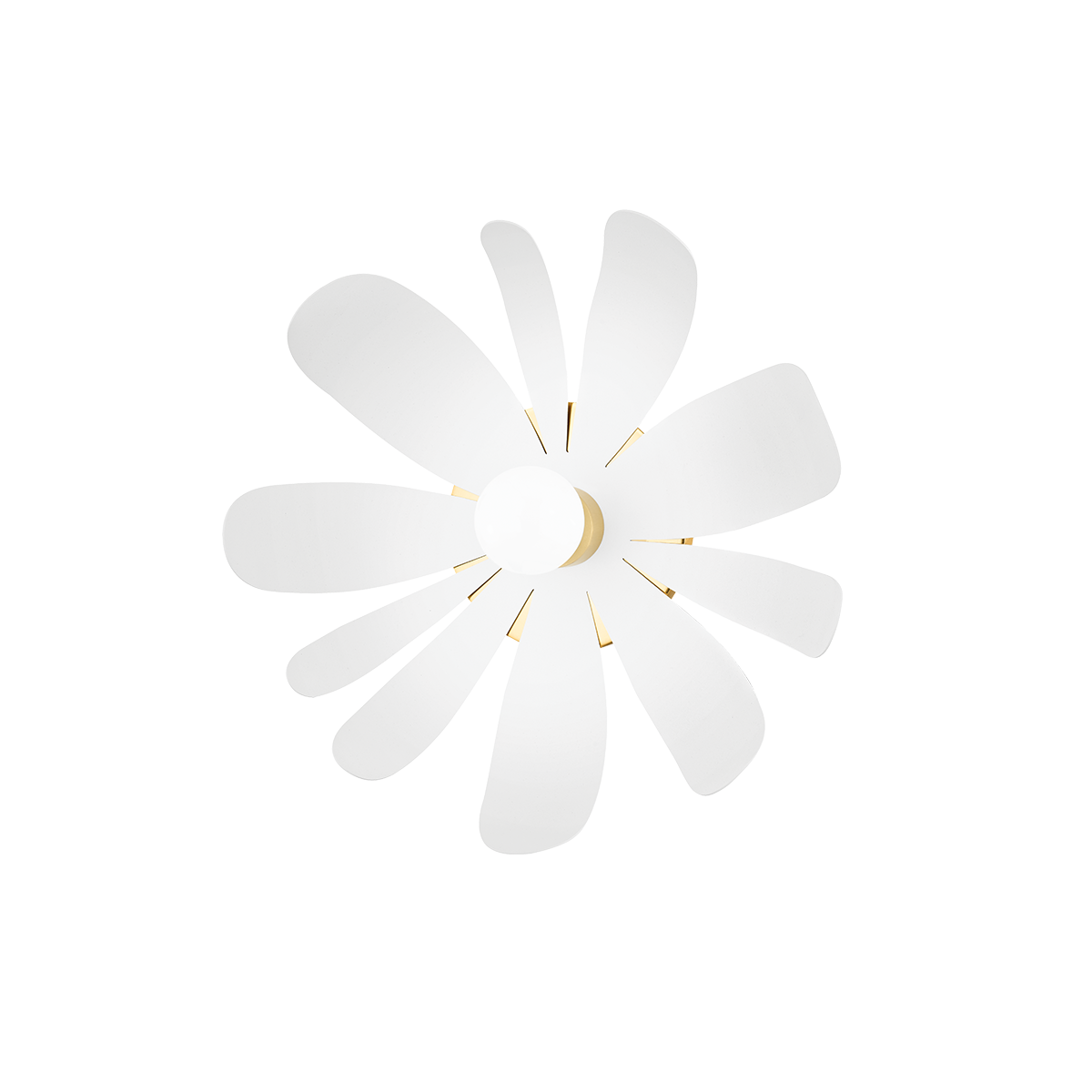 Twiggy Bath and Vanity in AGED BRASS/TEXTURED WHITE Finish