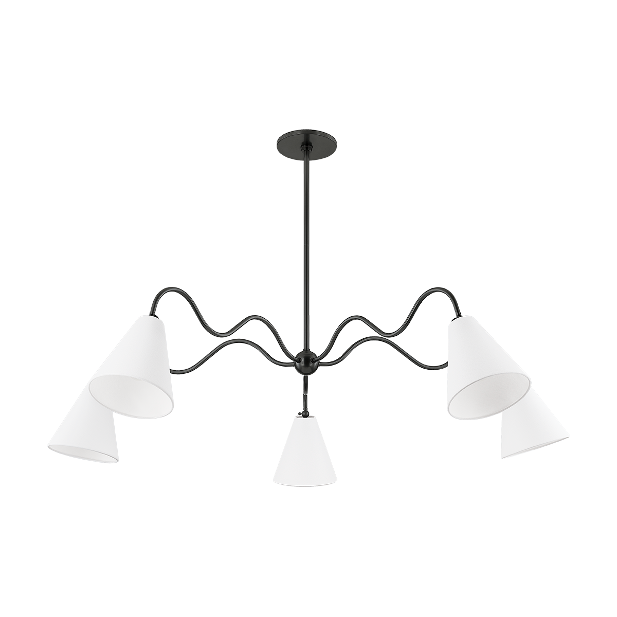 ONDA Chandelier in OLD BRONZE Finish