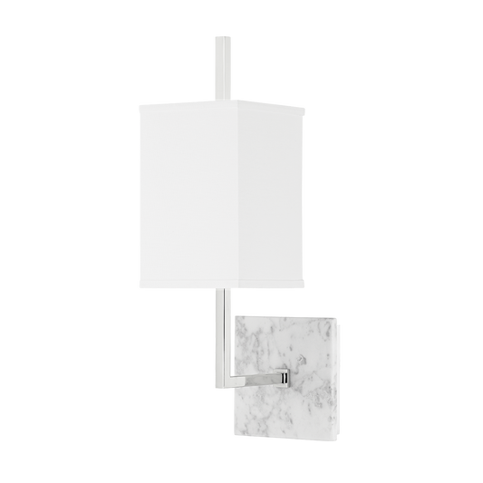 Mikaela Wall Sconce in Polished Nickel Finish