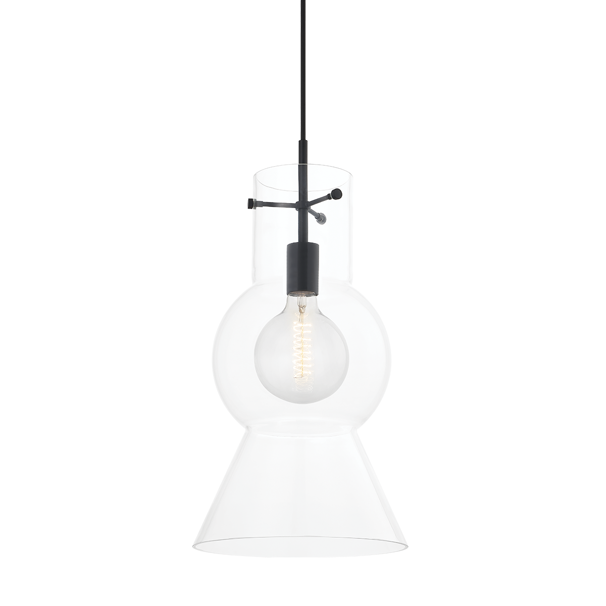 MIRABEL Pendant in Soft Black Finish