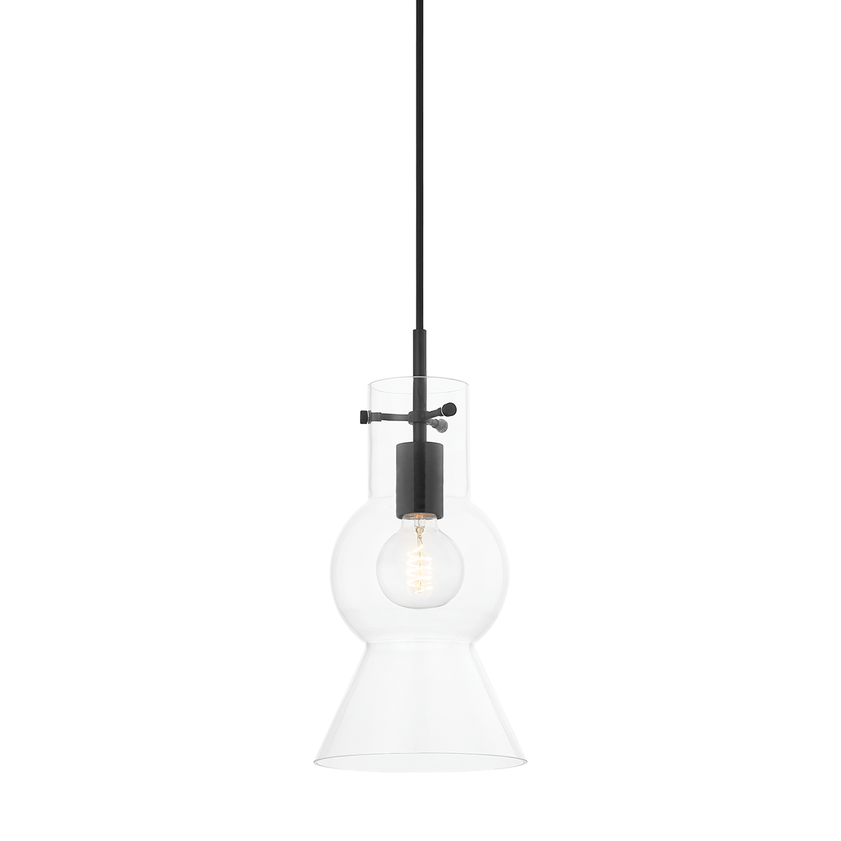 MIRABEL Pendant in Soft Black Finish