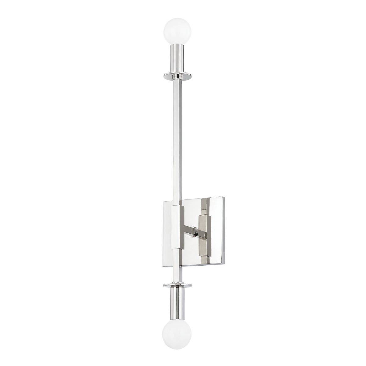 MILANA Wall Sconce in Polished Nickel Finish