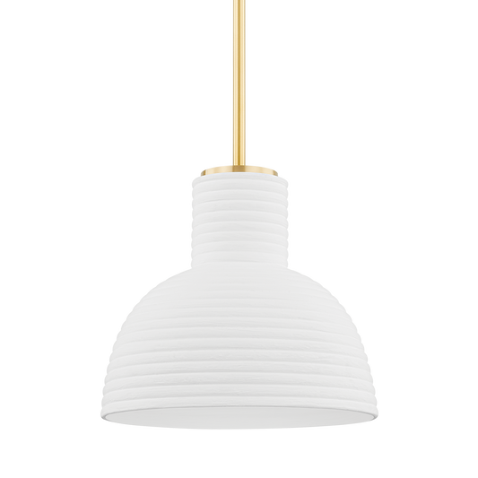 PALOMA Pendant in Aged Brass Finish