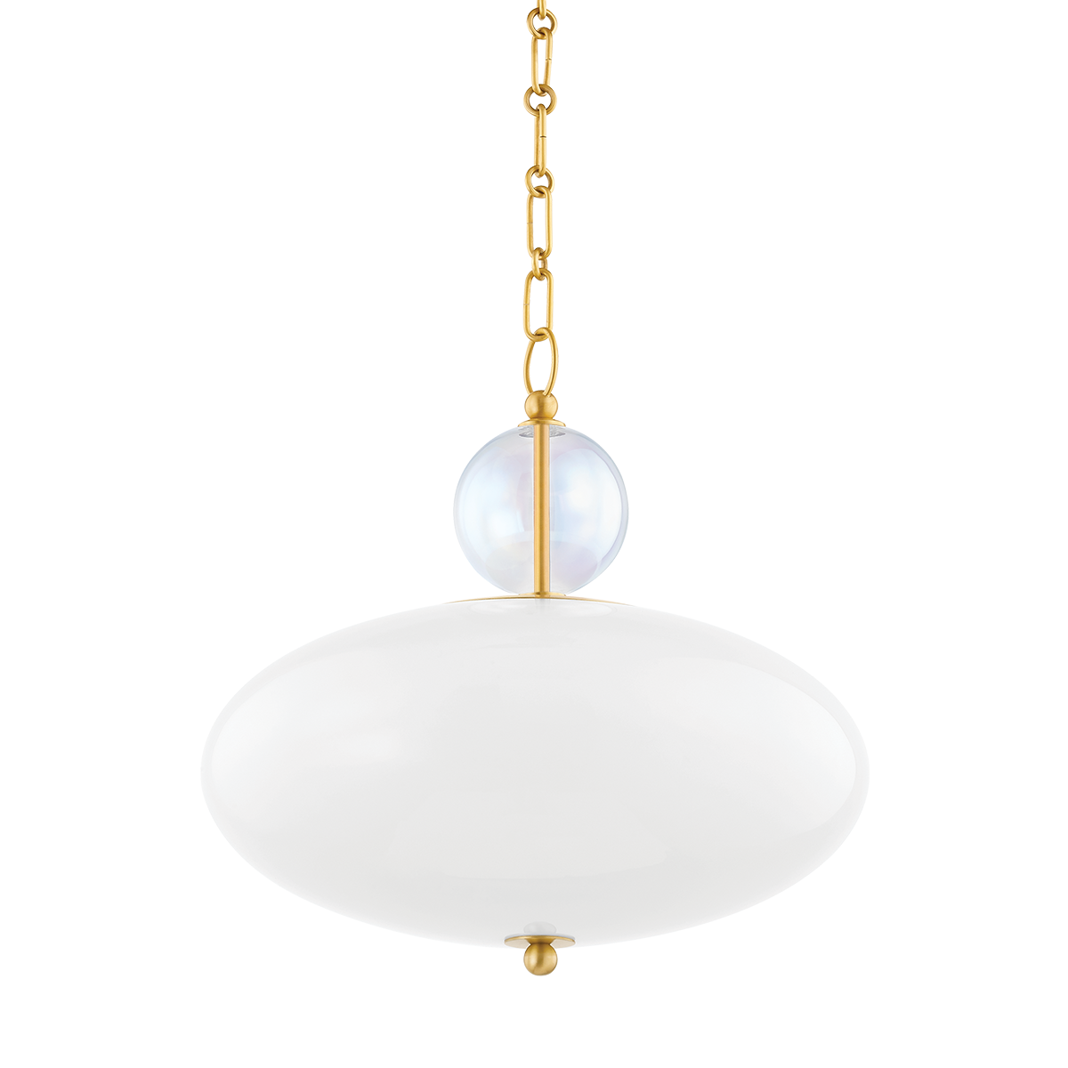 VIVIANA Pendant in Aged Brass Finish