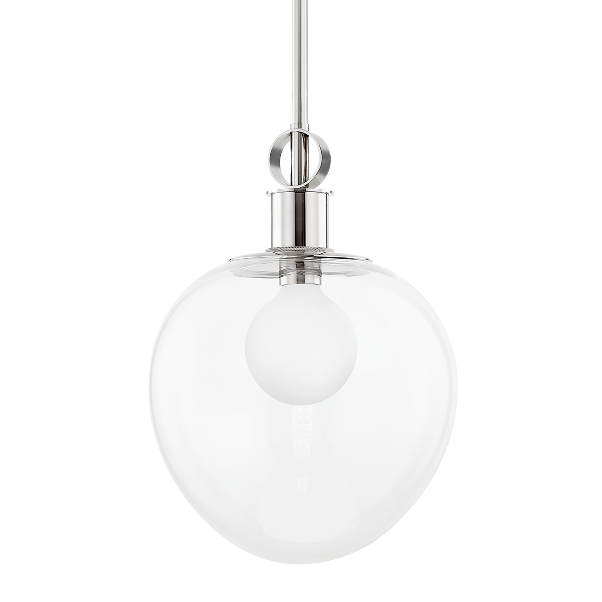 ANNA Pendant in Polished Nickel Finish