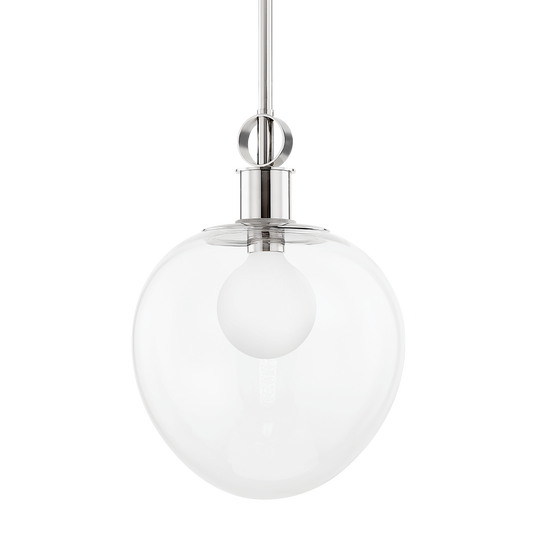 ANNA Pendant in Polished Nickel Finish