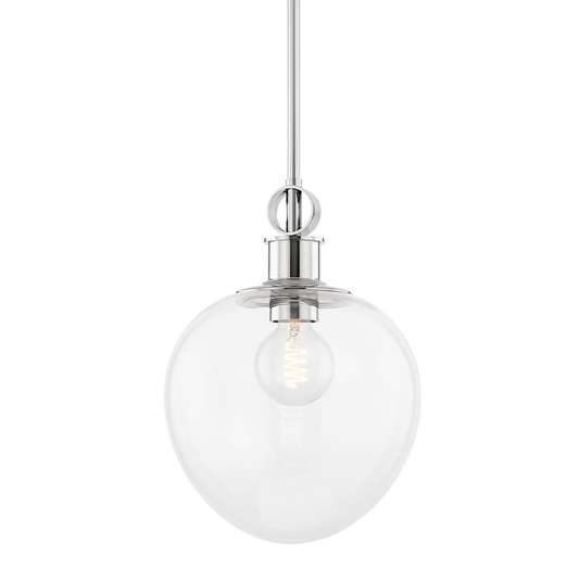 ANNA Pendant in Polished Nickel Finish