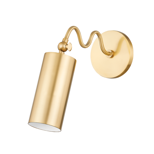 Bea Wall Sconce in Aged Brass Finish