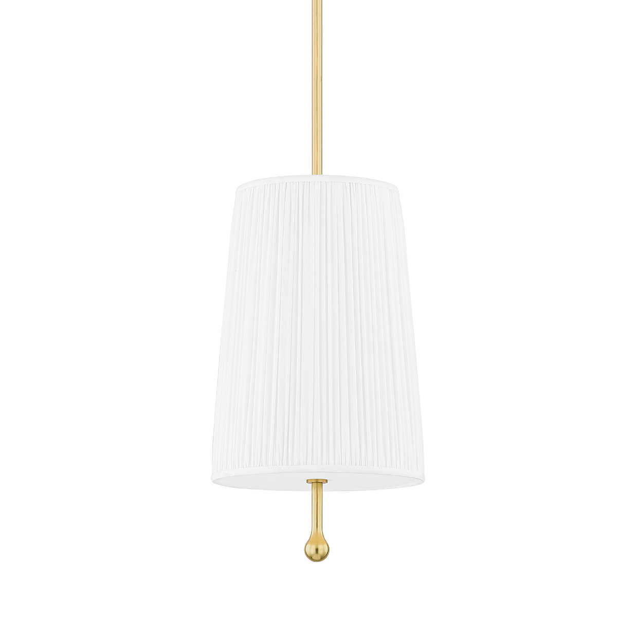 ADELINE Pendant in Aged Brass Finish