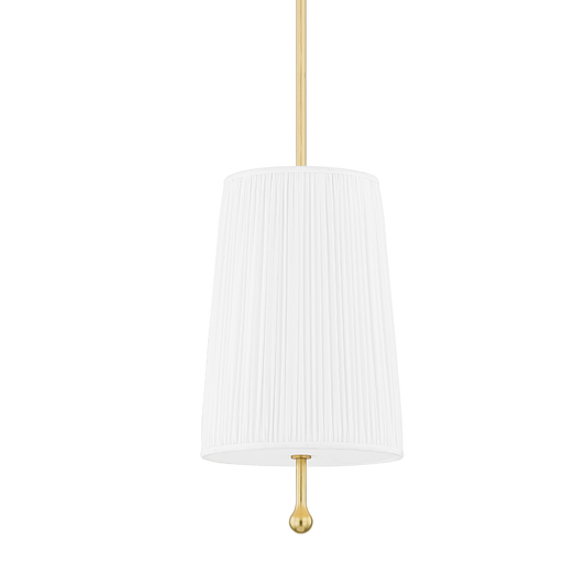 ADELINE Pendant in Aged Brass Finish