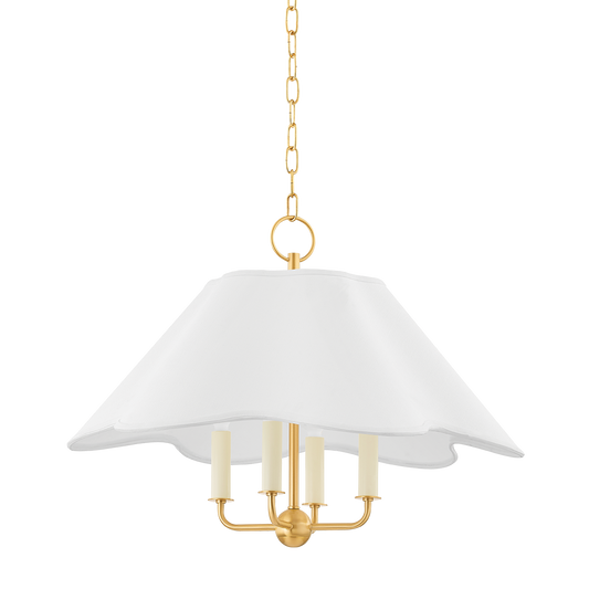 ROSANNA Pendant in Aged Brass Finish