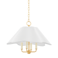 ROSANNA Pendant in Aged Brass Finish