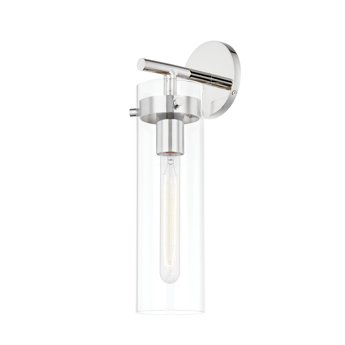 HAISLEY Wall Sconce in Polished Nickel Finish