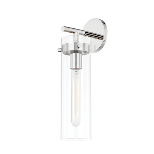 HAISLEY Wall Sconce in Polished Nickel Finish