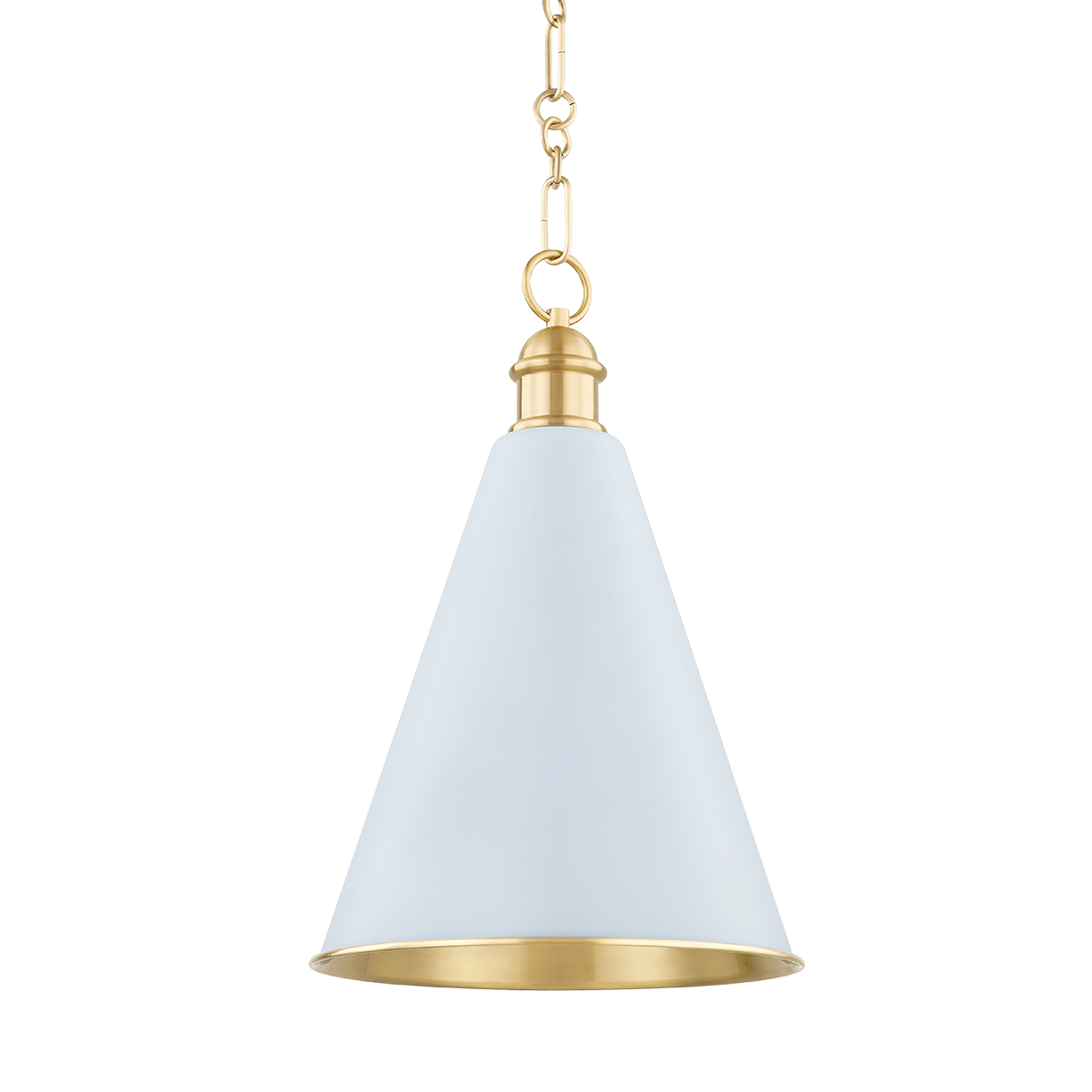 FENIMORE Pendant in Aged Brass Finish