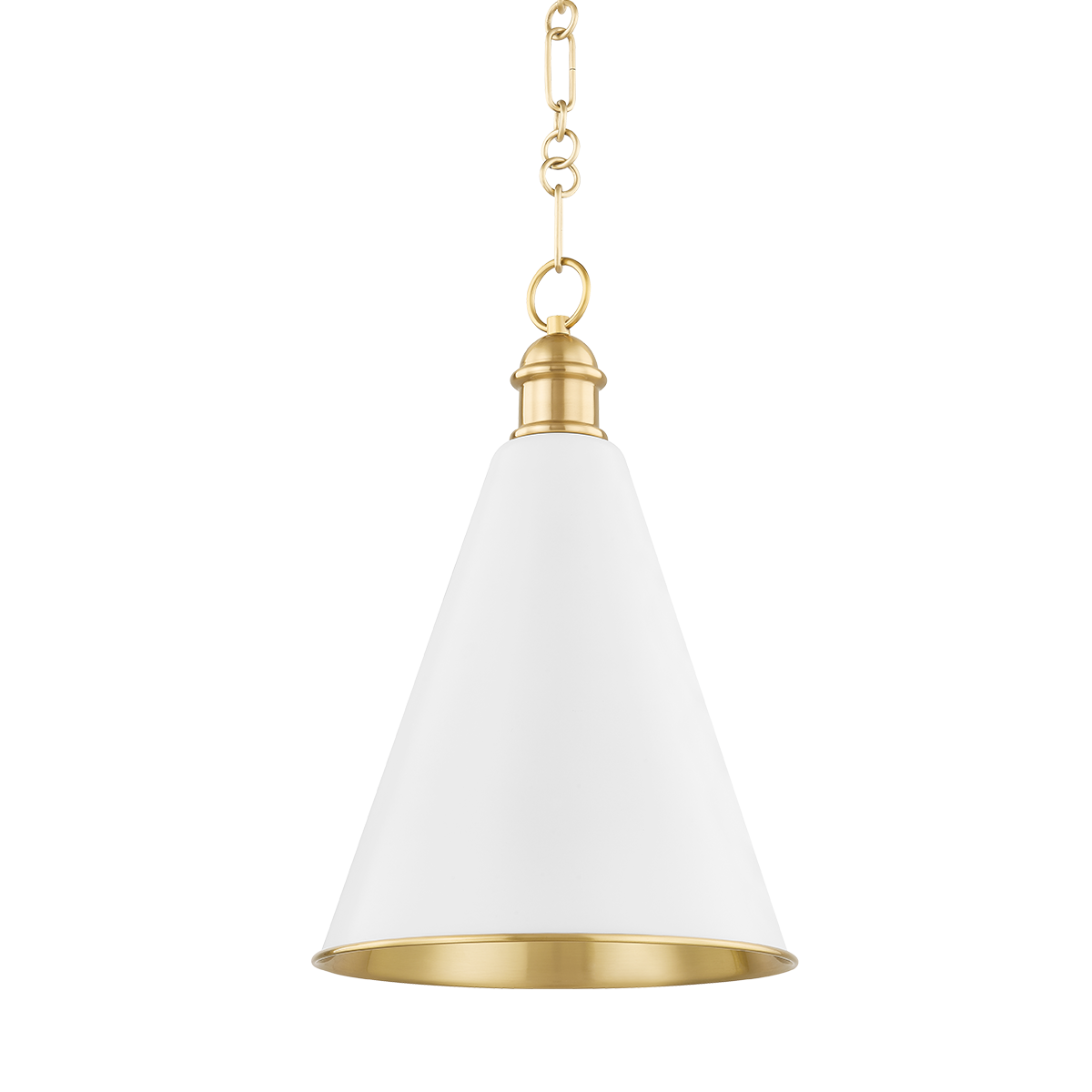 FENIMORE Pendant in Aged Brass Finish