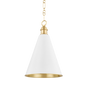 FENIMORE Pendant in Aged Brass Finish