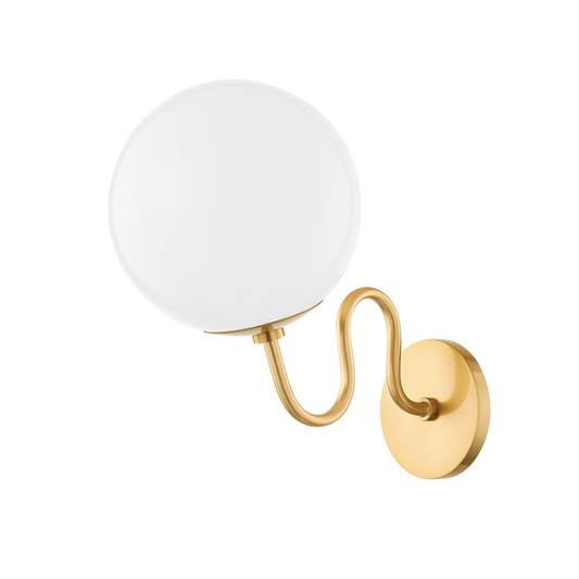 HAVANA Wall Sconce in Aged Brass Finish