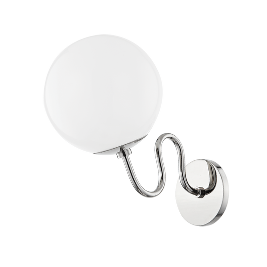 HAVANA Wall Sconce in Polished Nickel Finish