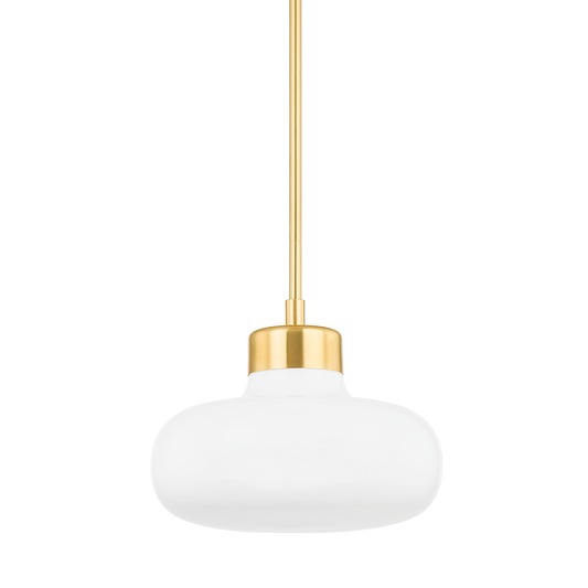 ELIANA Pendant in Aged Brass Finish