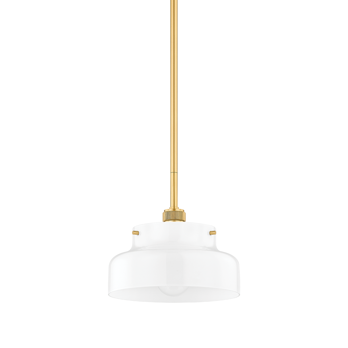 LUELLA Pendant in Aged Brass Finish